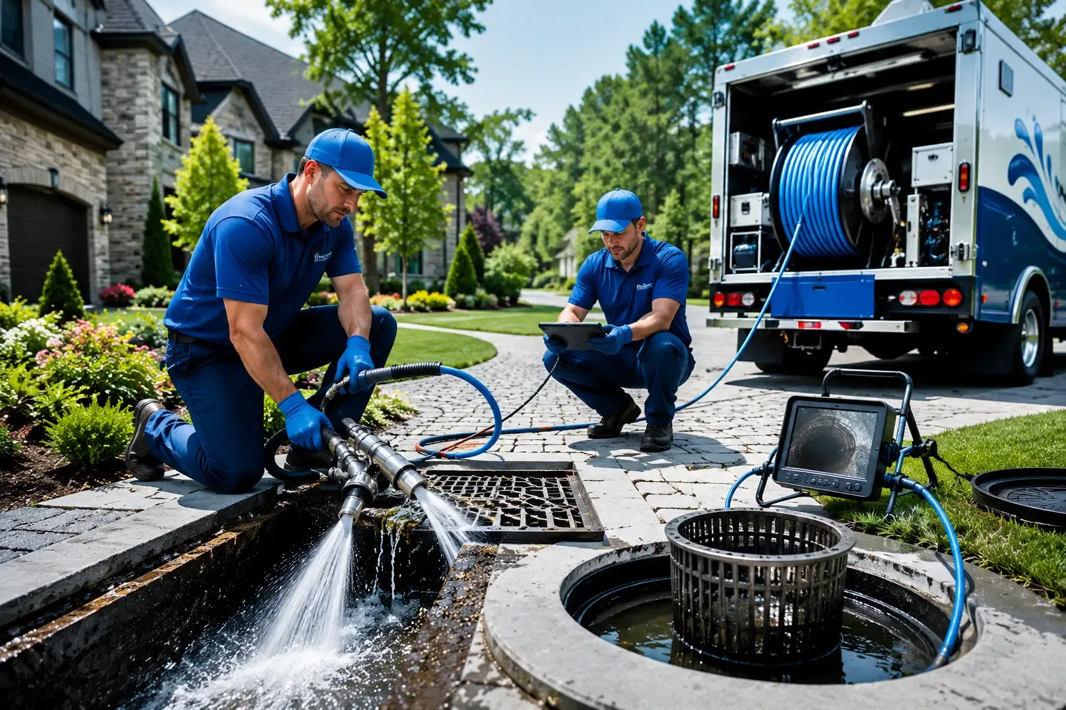 Local outdoor drain cleaning professionals in Watertown, MA